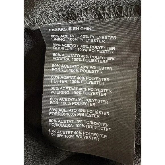 Club Monaco Sleeveless Straight Leg Jumpsuit Women's Size 0 Sheer Top w/Overlay - Picture 9 of 16